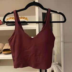 Lululemon Align Tank NWT Cassis color